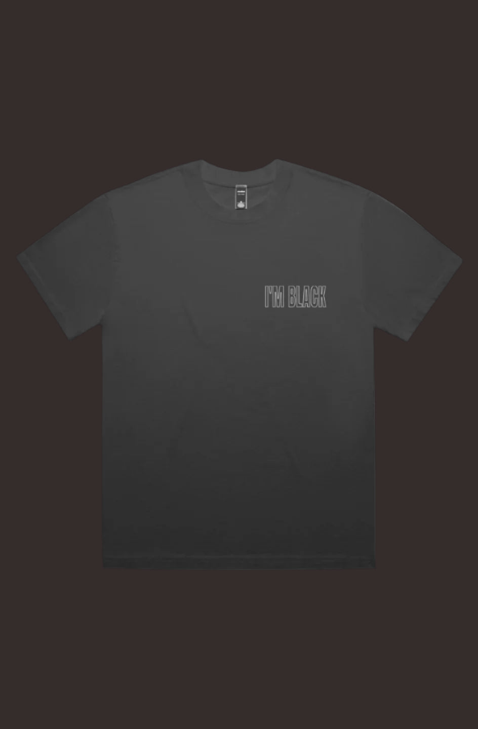 I'M BLACK (Short Length Tee)
