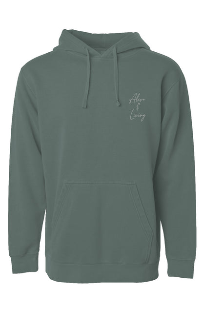 Alpine Green Pigment Dyed Hoodie