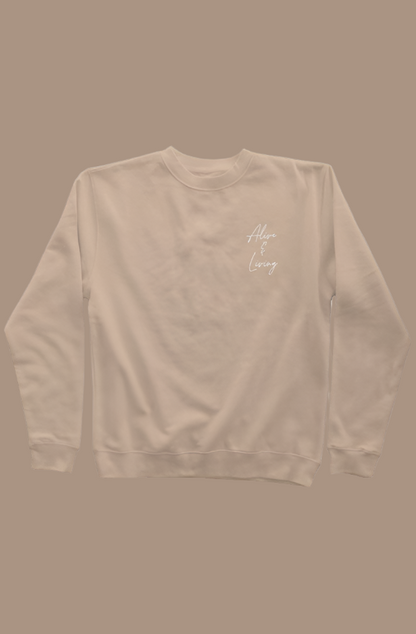 Alive & Living Crewneck