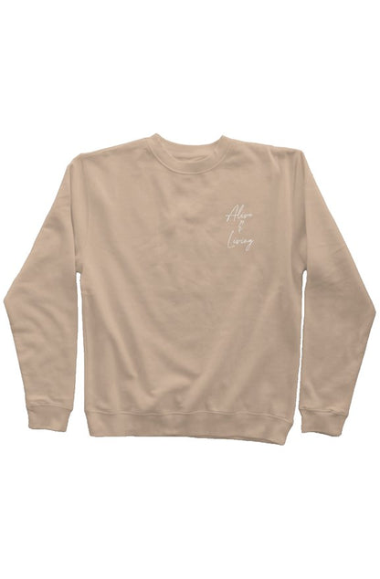 Sandstone Independent Pigment Dyed Crew Neck