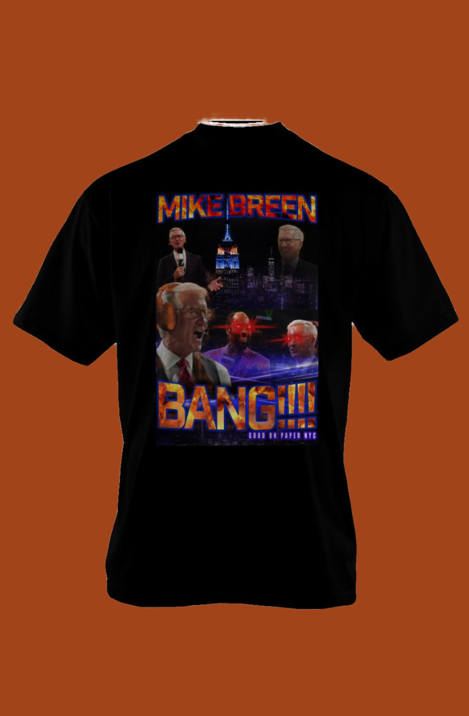 Mike Breen BANG! Oversized Heavyweight T Shirt