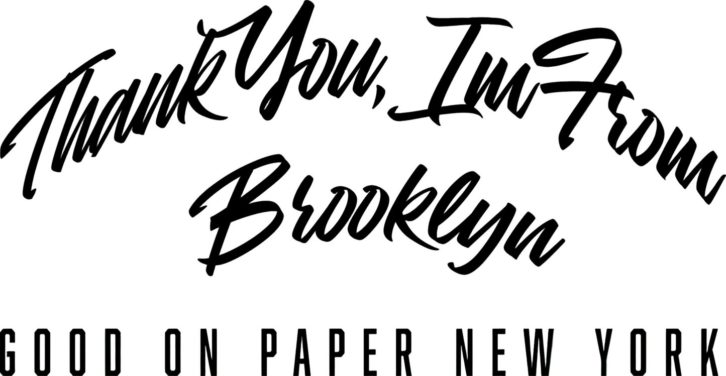 "Thank You, I'm From..." Cap