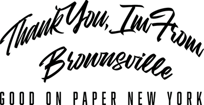 "Thank You, I'm From..." Cap