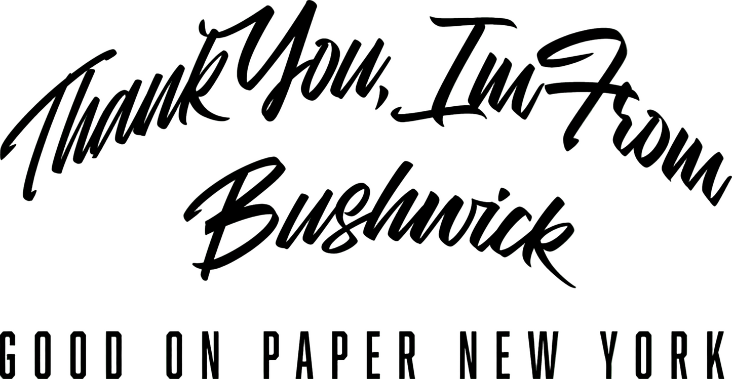 "Thank You, I'm From..." Cap