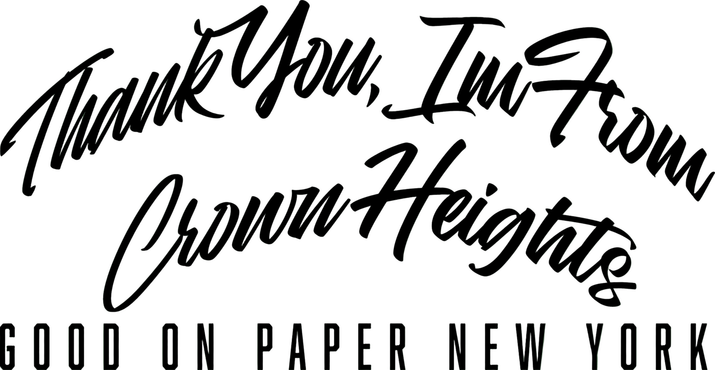 "Thank You, I'm From..." Cap